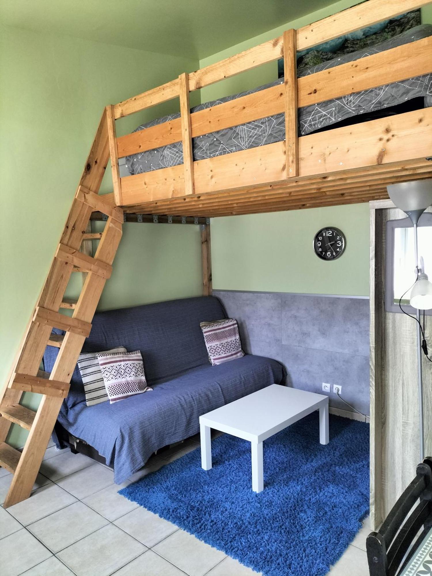 Studio Privatif Avec Jardin 4 Personnes Berck Exteriör bild